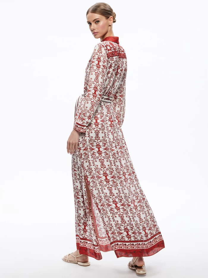 CHASSIDY MAXI SHIRT DRESS